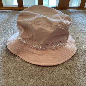 Adidas Light Pink Bucket Hat